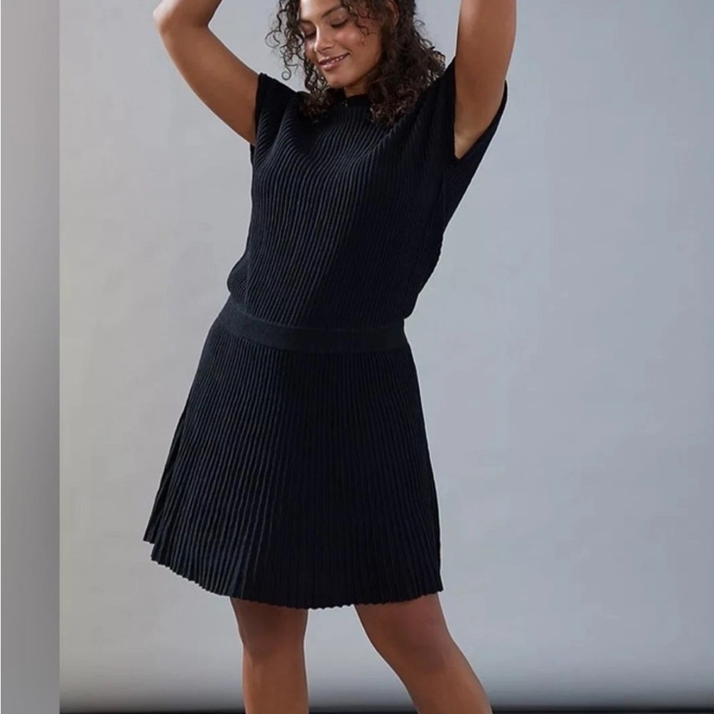 Anthropologie Maeve Ruth Mini Sweater Dress size m EUC